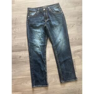 True Luck mens size 34x32 jeans